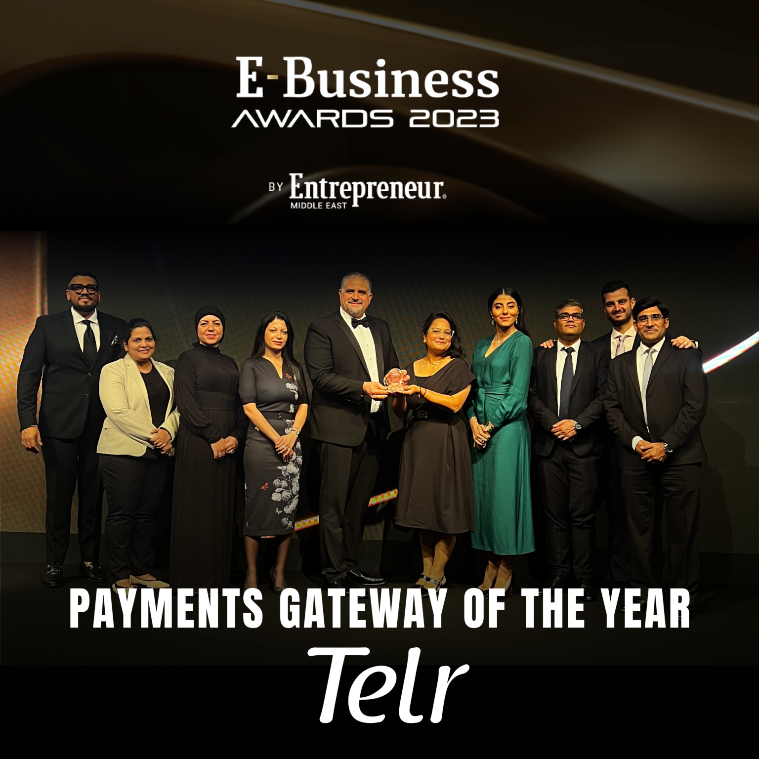 TELR WON THE “PAYMENTS GATEWAY OF THE YEAR” AWARD!