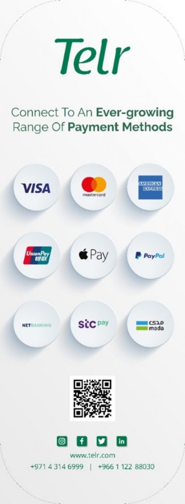 Telr Mobile Payment Logos