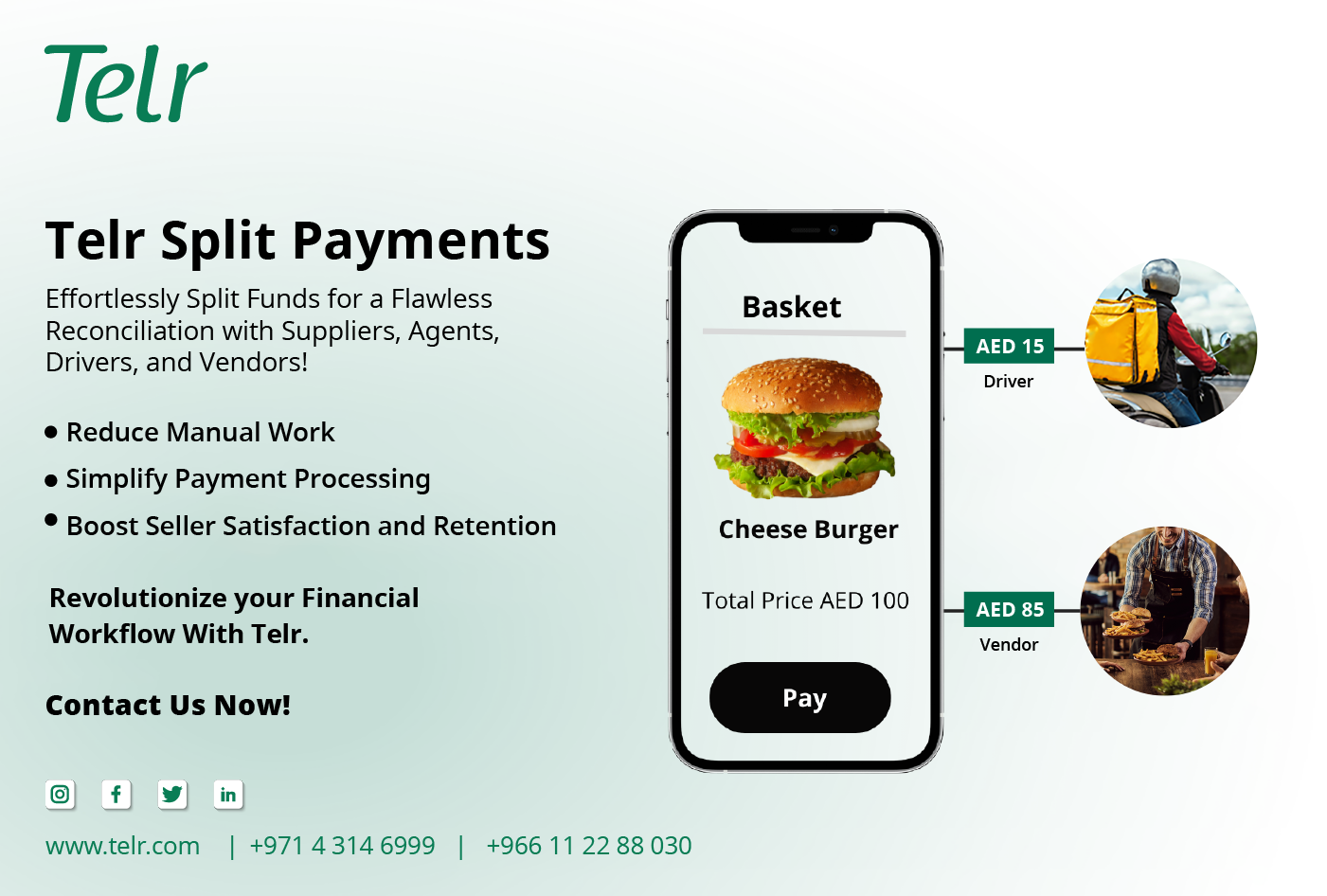 Telr Split Payments